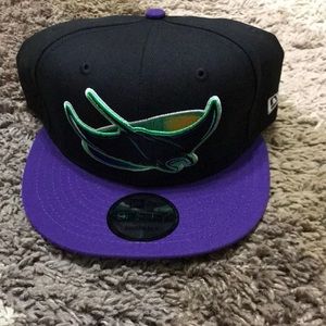 Tampa Bay Snap Back Hat ( Devil Rays )